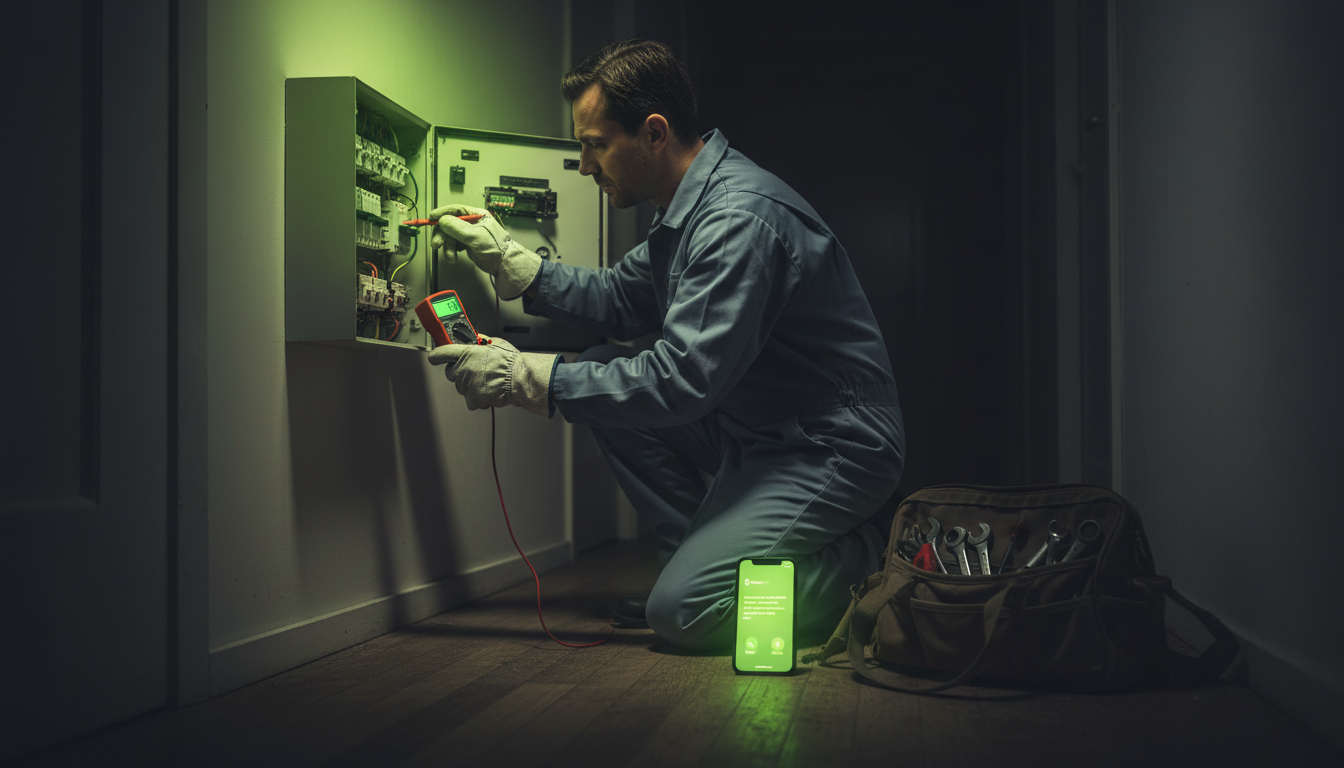 You're Losing Jobs While Gloved Up: AI Answering for Electricians