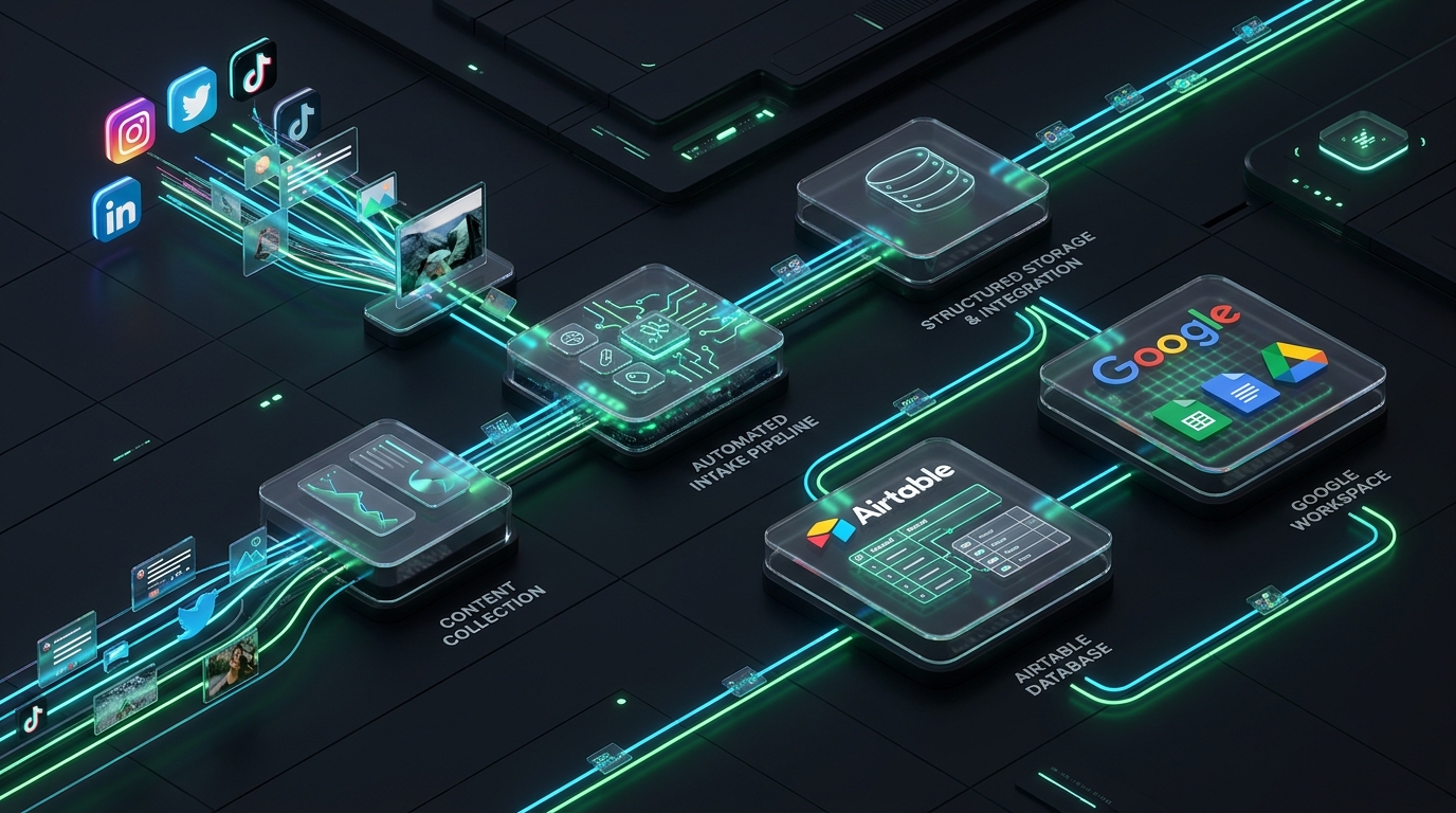 The $0 Owned Pipeline: How to Route Social Views into an Automated Database Without Expensive SaaS